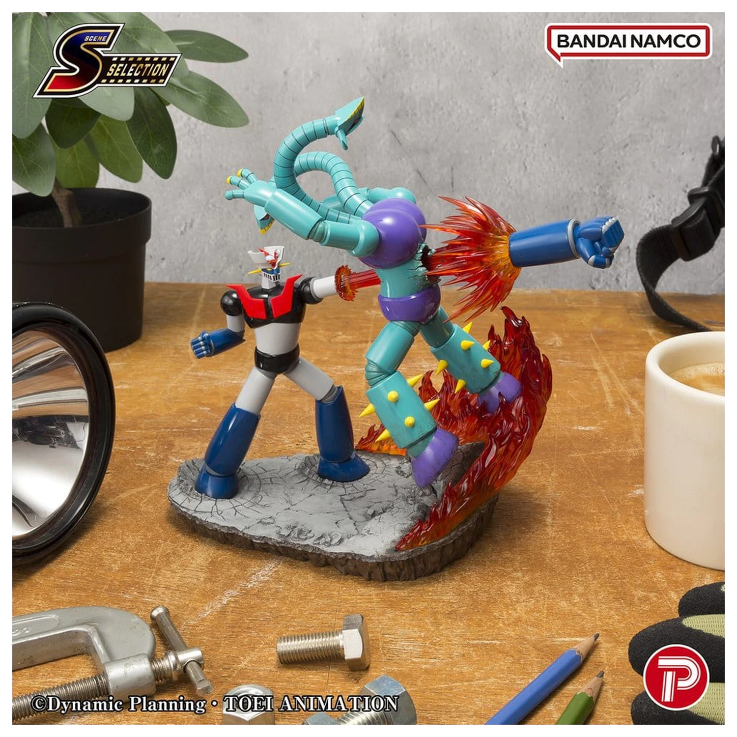 Mazinger Scene Selection 03 PVC figúrka Mazinger Z Rocket Punch! 19 cm produktová fotografia