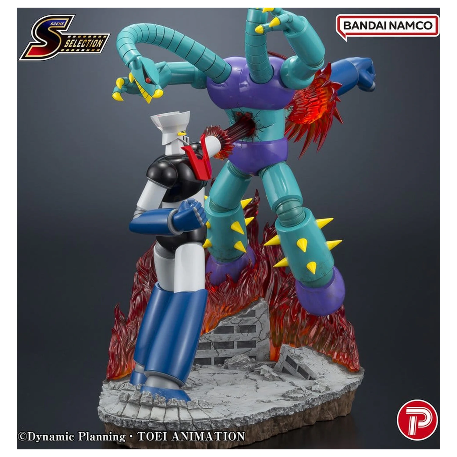 Mazinger Scene Selection 03 PVC figúrka Mazinger Z Rocket Punch! 19 cm produktová fotografia