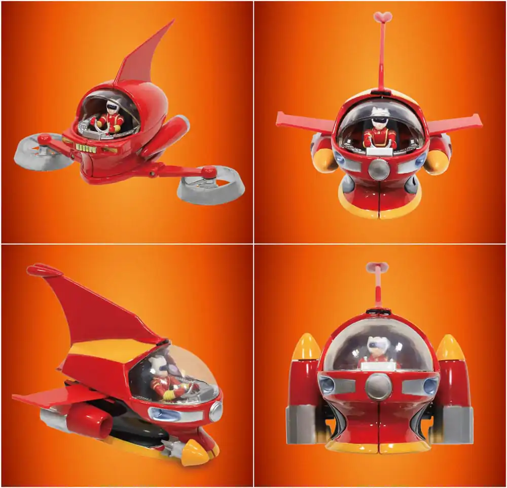 Mazinger Z Figúrka Metal Action Brain Condor Hover & Jet Pilder Sada 11 cm produktová fotografia