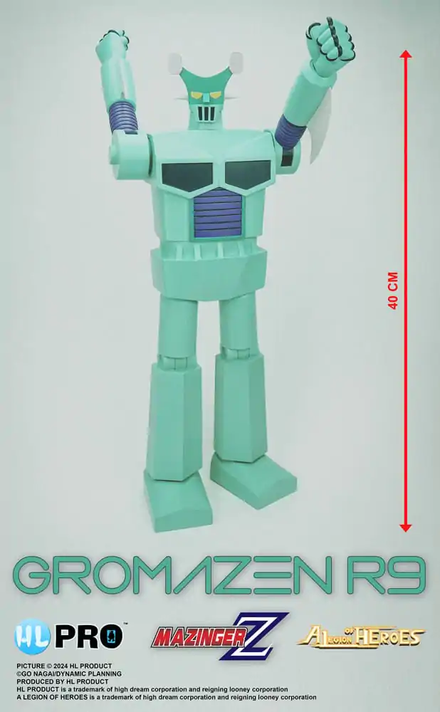 Mazinger Z Legion of Heroes Vinylová figúrka Gromazen R9 40 cm produktová fotografia