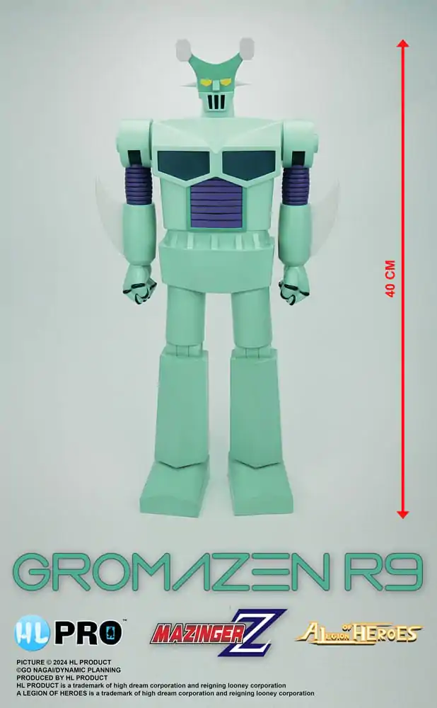 Mazinger Z Legion of Heroes Vinylová figúrka Gromazen R9 40 cm produktová fotografia