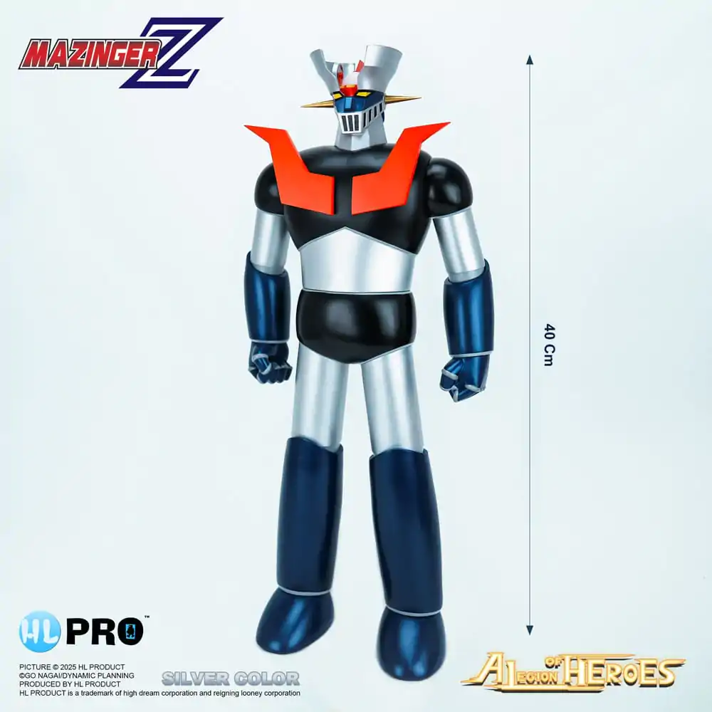 Mazinger Z Legion of Heroes Vinylová figúrka Mazinger Z Silver Color 40 cm produktová fotografia
