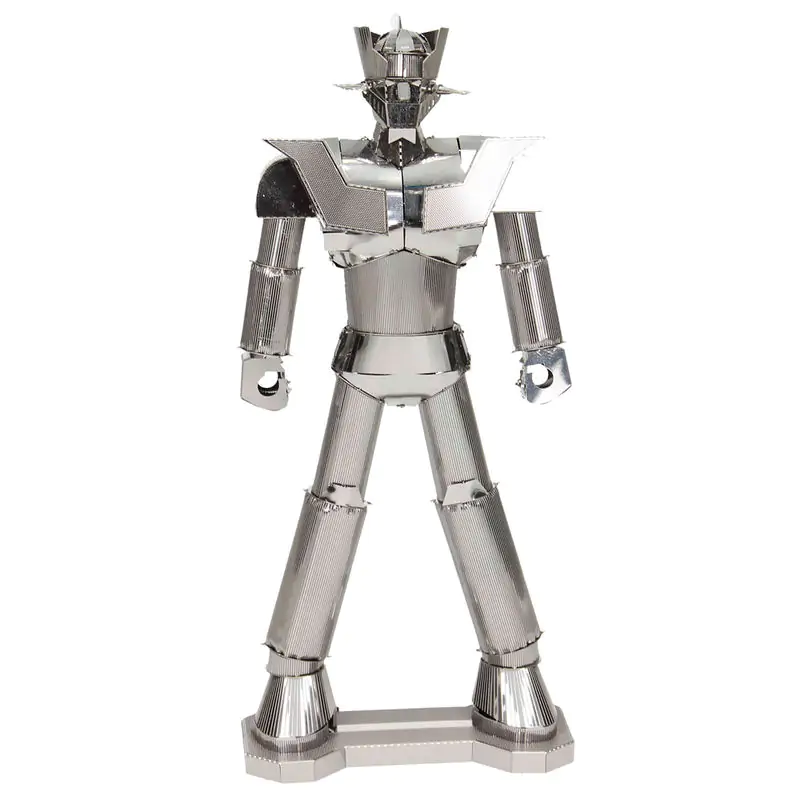 Mazinger Z kovová 3D modelová stavebnica produktová fotografia