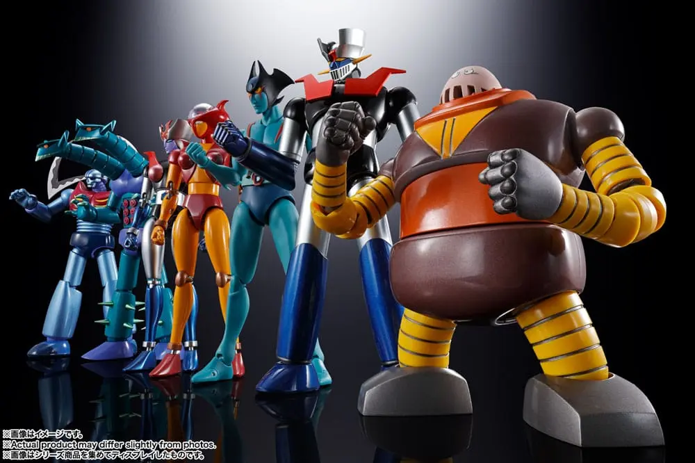 Mazinger Z Soul of Chogokin Diecast Akčná figúrka GX-10R Boss Borot 13 cm produktová fotografia