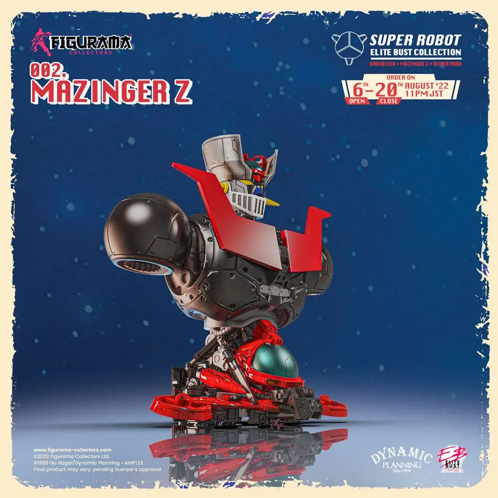 Mazinger Z Super Robot Elite Bust 1/3 Mazinger Z 26 cm produktová fotografia