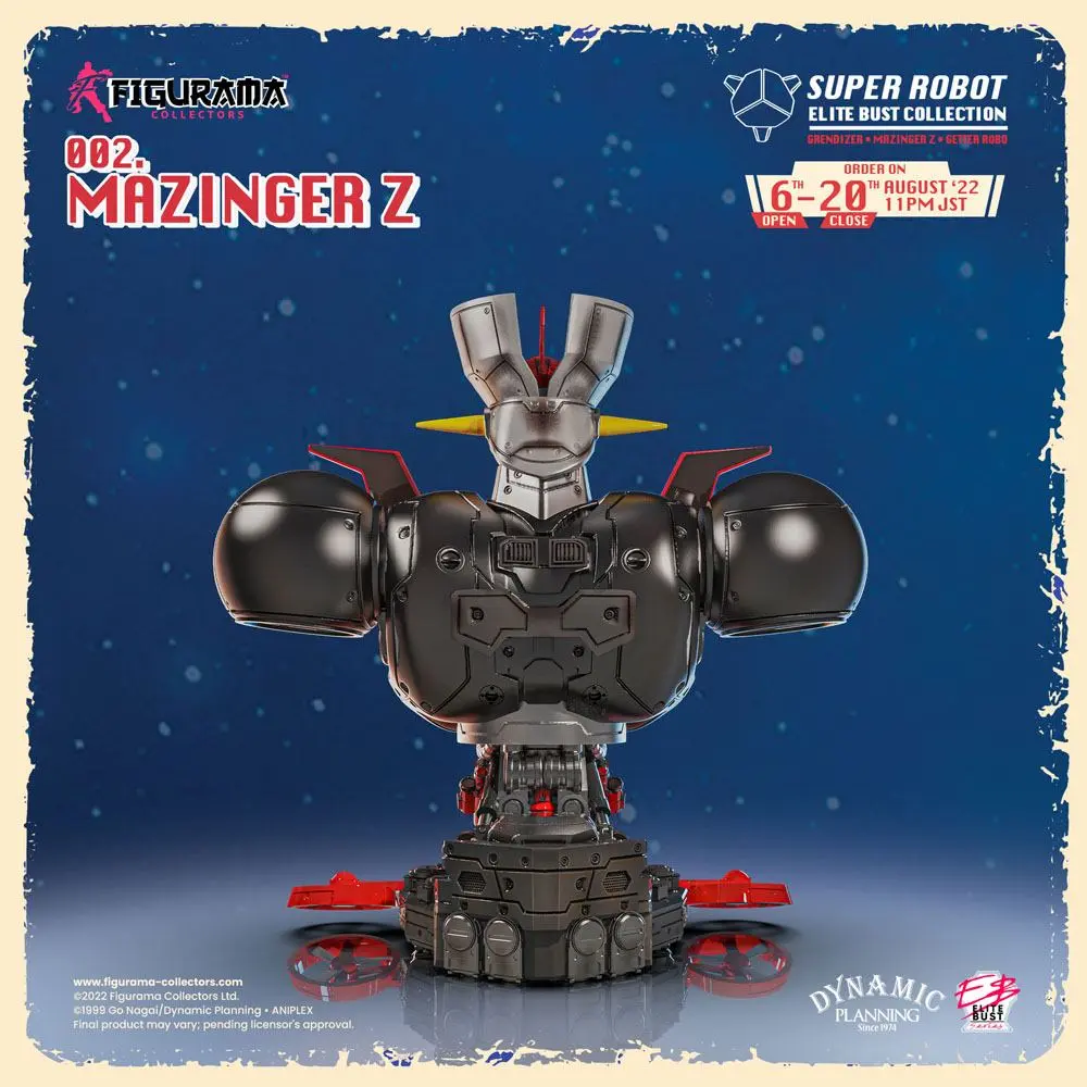 Mazinger Z Super Robot Elite Bust 1/3 Mazinger Z 26 cm produktová fotografia