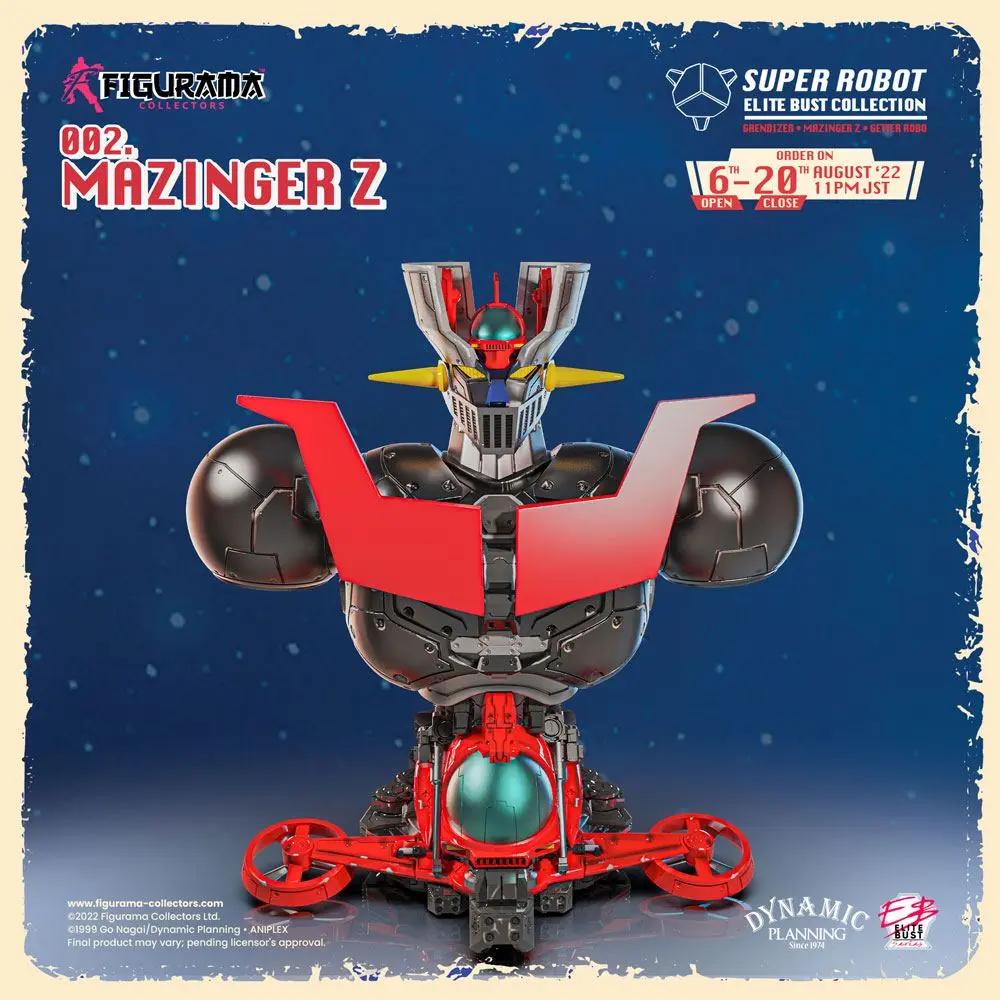 Mazinger Z Super Robot Elite Bust 1/3 Mazinger Z 26 cm produktová fotografia