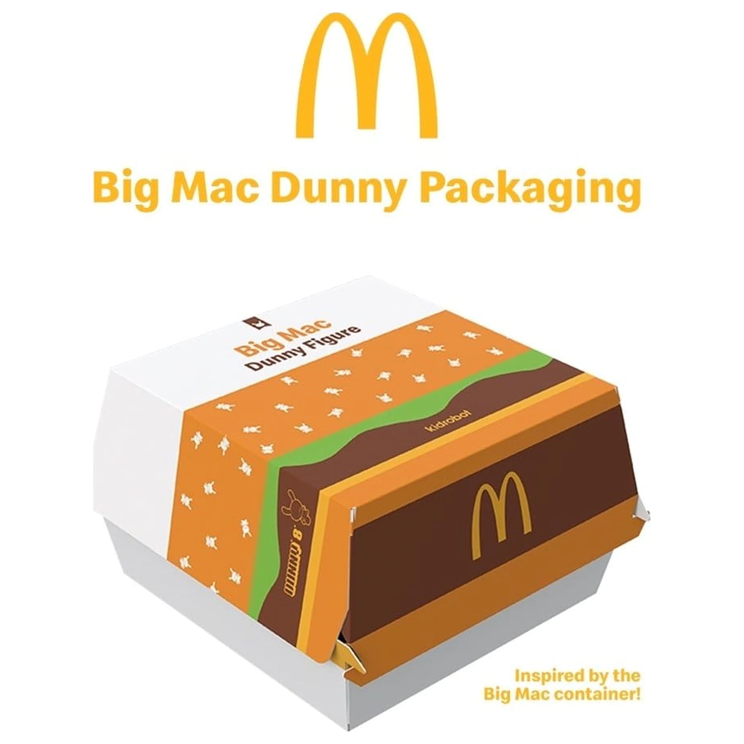 McDonald's Big Mac Vinyl Dunny Umelecká figúrka 20 cm produktová fotografia