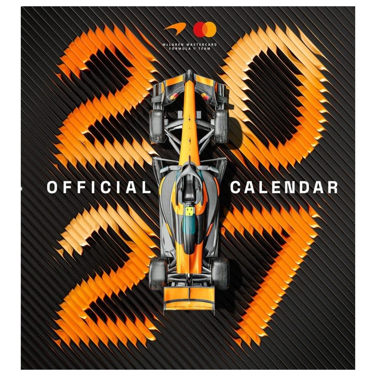 McLaren Mastercard Formula 1 Team oficiálny kalendár 2027 30 x 30 cm produktová fotografia