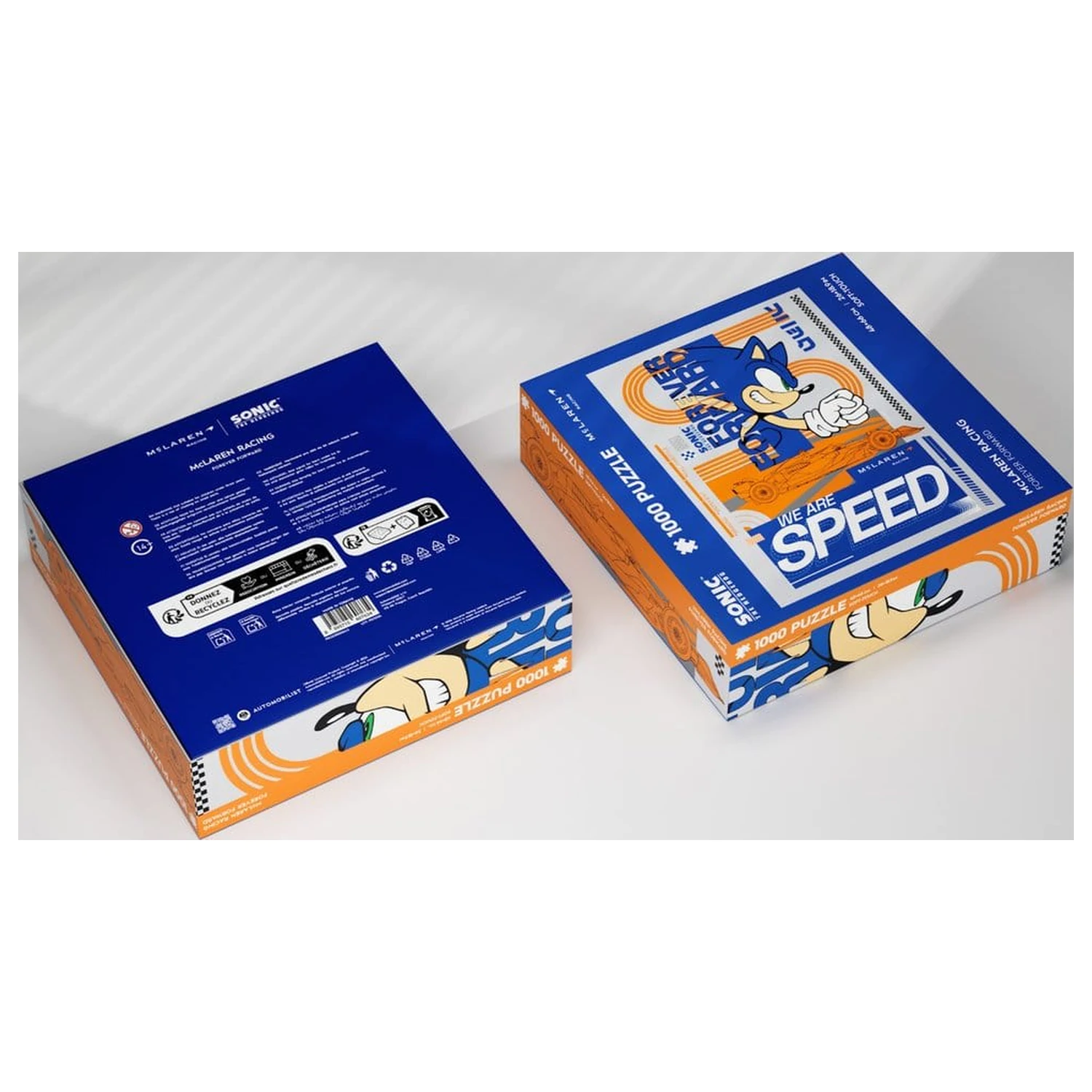 McLaren Mastercard Formula 1 Team x Sonic puzzle (1000 kúskov) 48 x 66 cm produktová fotografia
