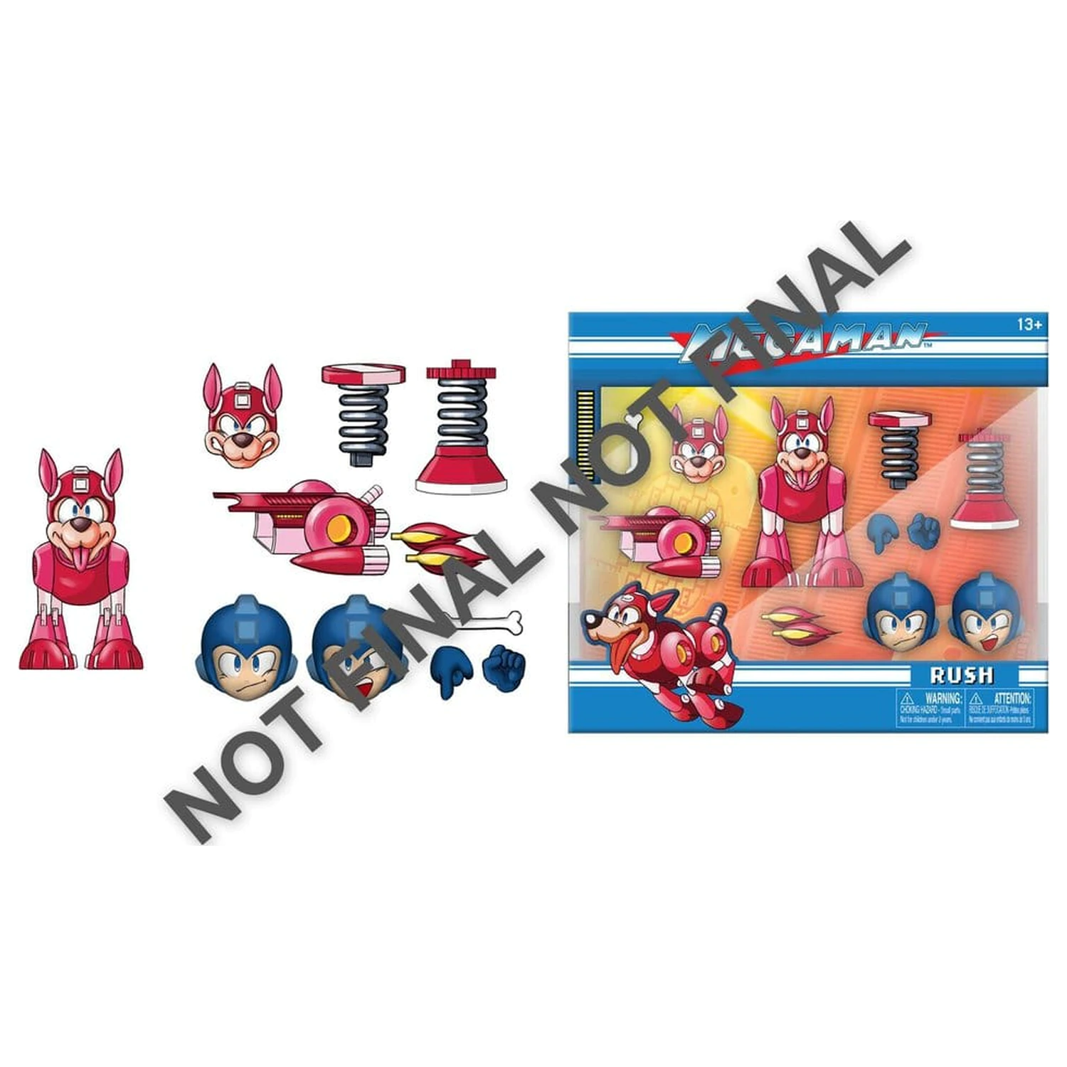 Mega Man akčná figúrka Rush 7 cm produktová fotografia