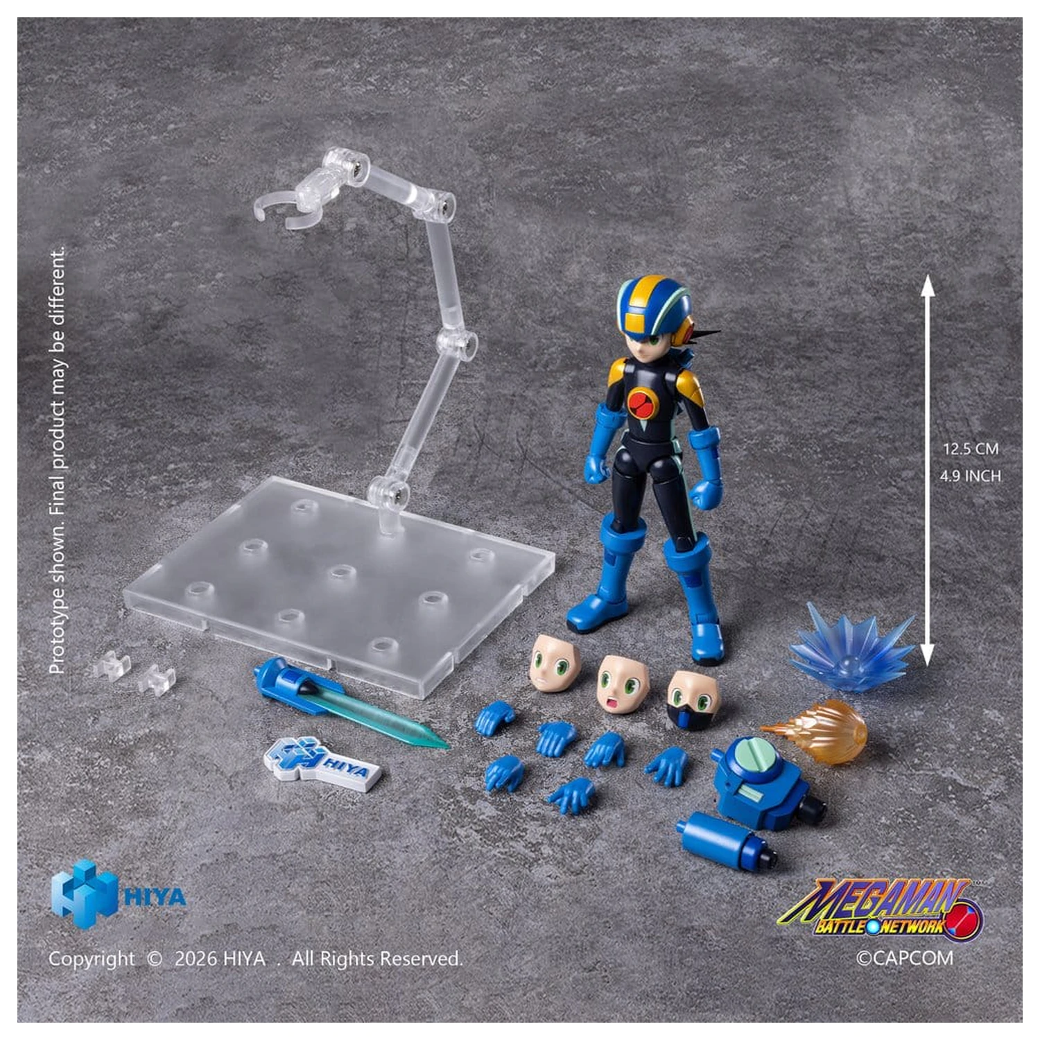 Mega Man Exquisite Basic Series Akčná figúrka MegaMan.EXE 13 cm produktová fotografia