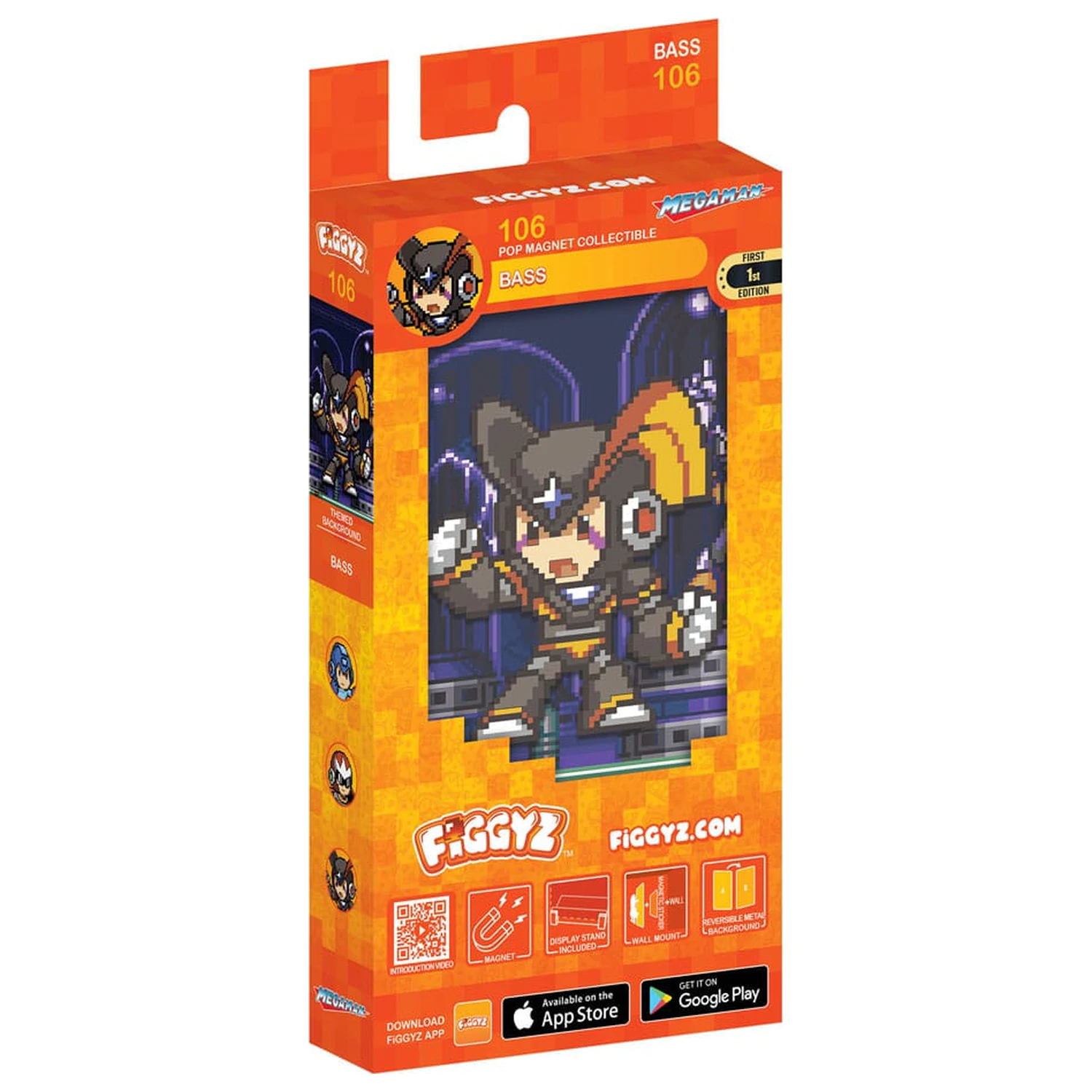 Mega Man FiGGYZ Magnet zberateľská basa 11 cm produktová fotografia