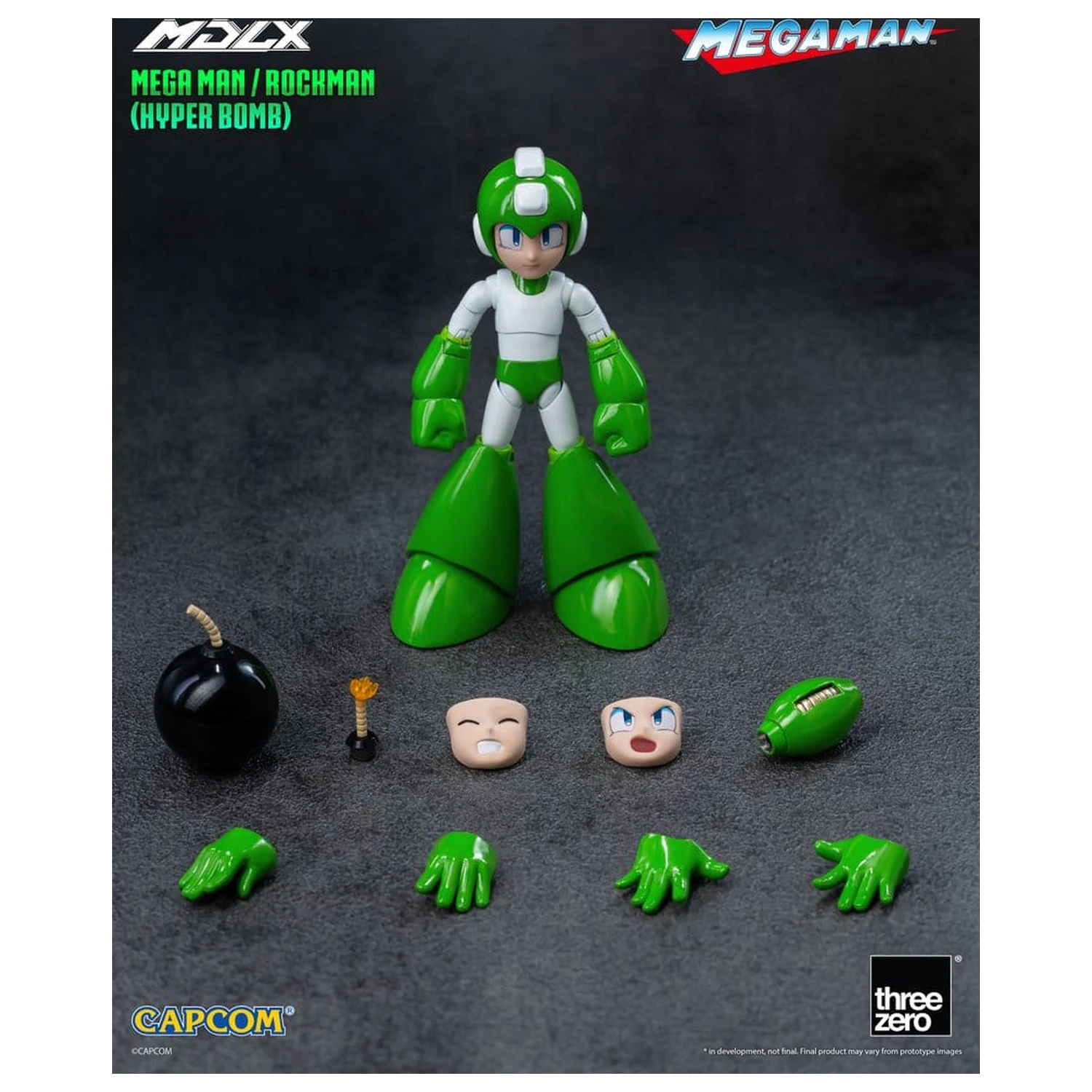 Mega Man MDLX akčná figúrka Mega Man / Rockman (Hyper Bomb) 10 cm produktová fotografia