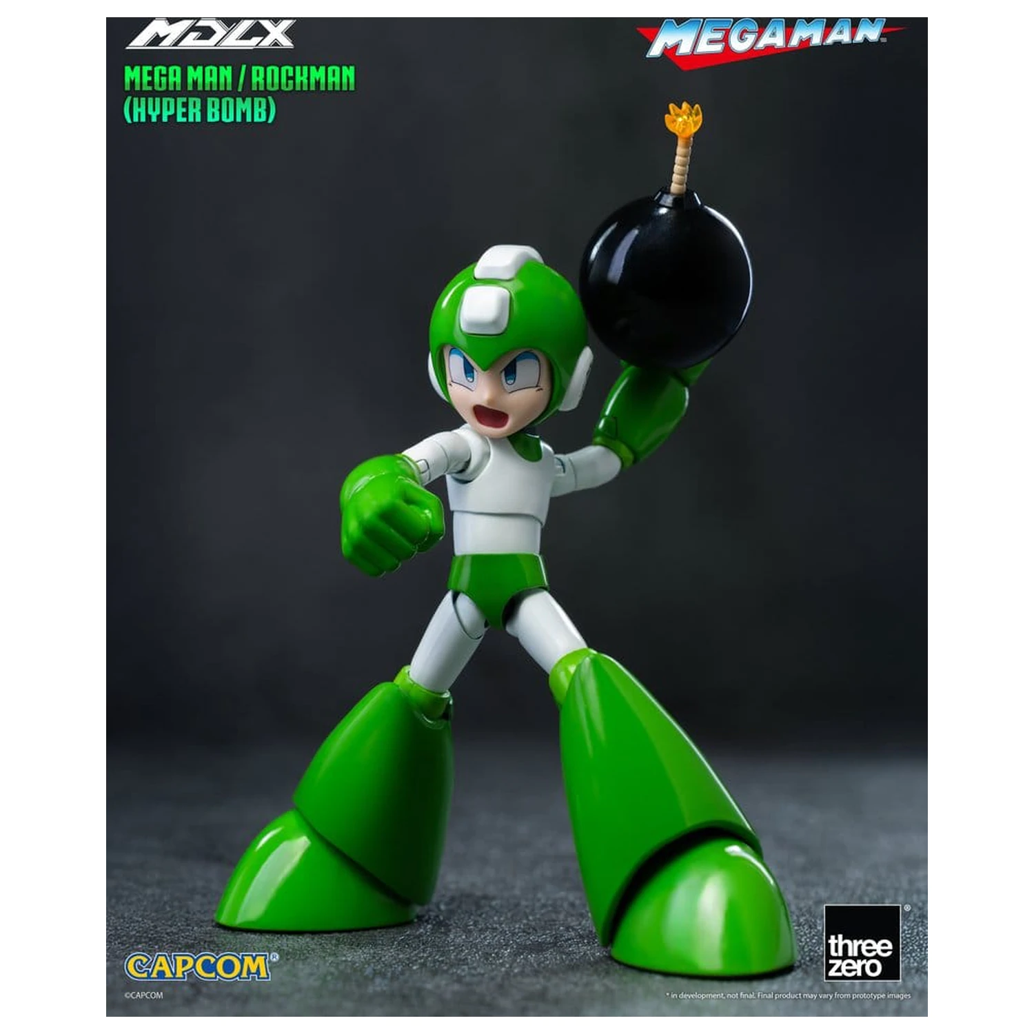 Mega Man MDLX akčná figúrka Mega Man / Rockman (Hyper Bomb) 10 cm produktová fotografia