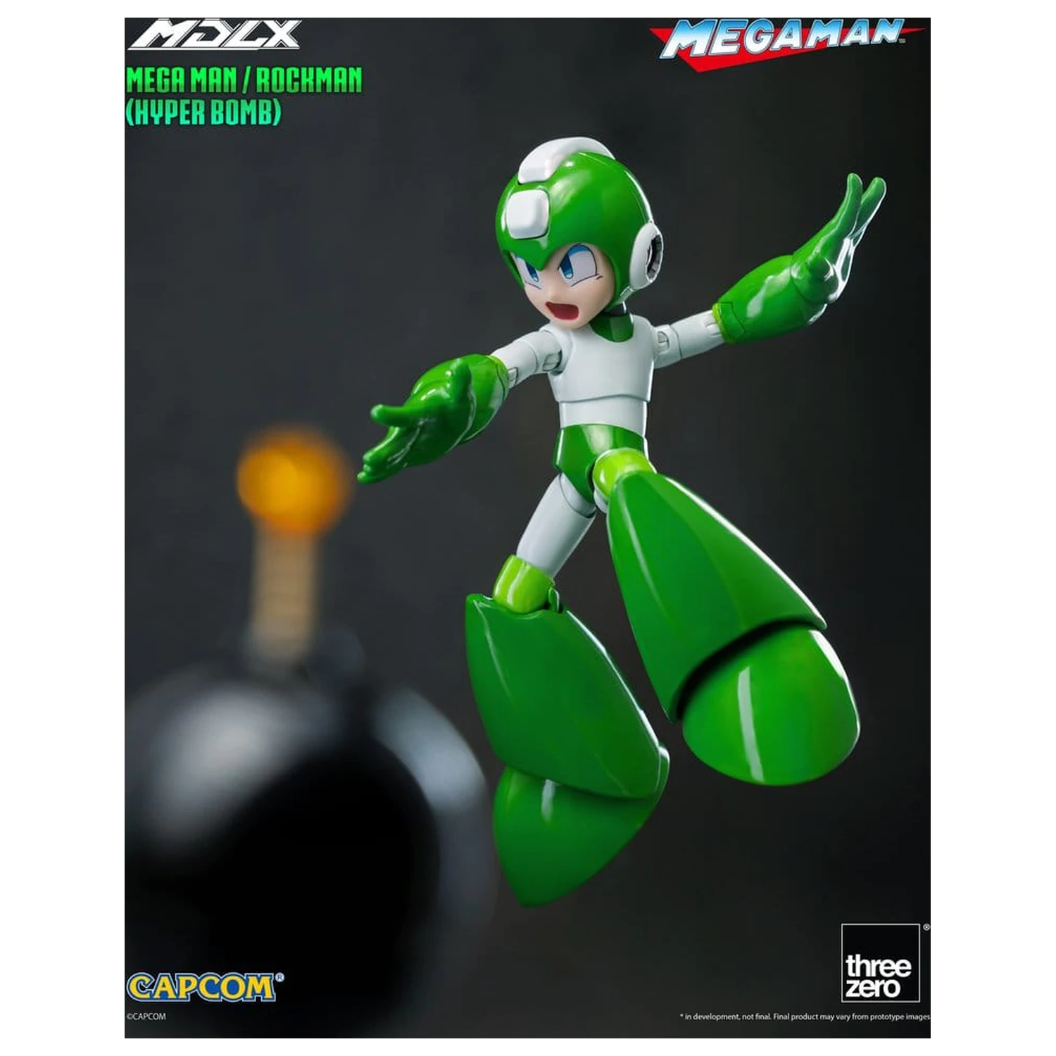 Mega Man MDLX akčná figúrka Mega Man / Rockman (Hyper Bomb) 10 cm produktová fotografia