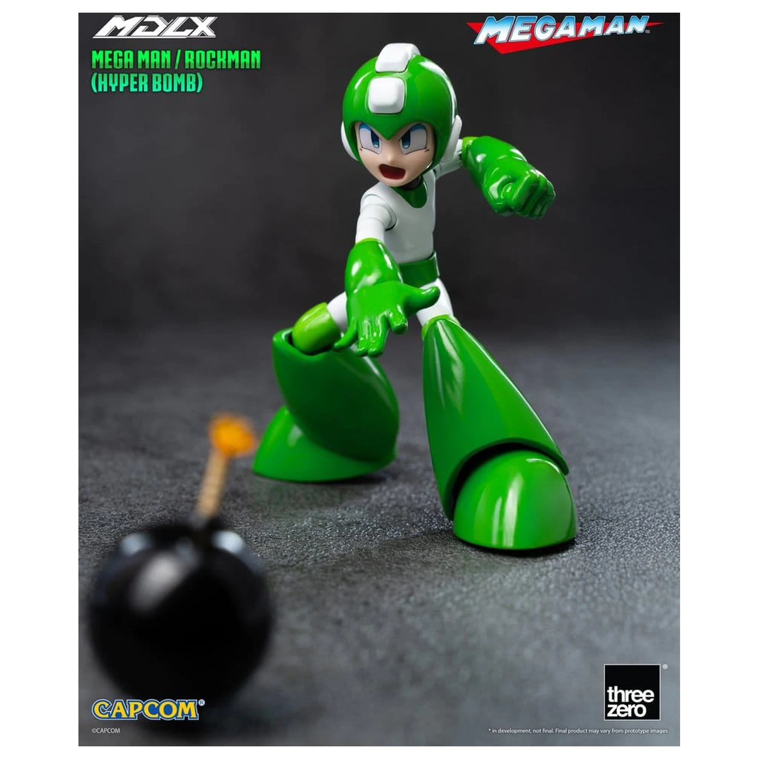 Mega Man MDLX akčná figúrka Mega Man / Rockman (Hyper Bomb) 10 cm produktová fotografia
