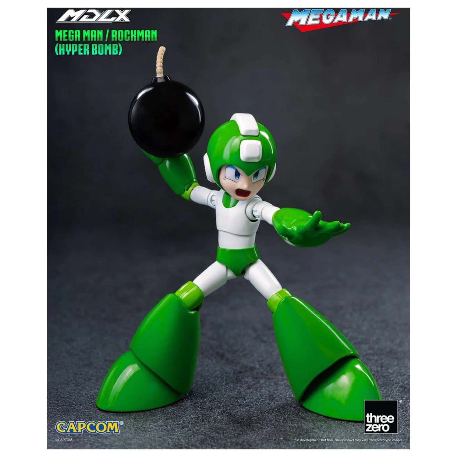 Mega Man MDLX akčná figúrka Mega Man / Rockman (Hyper Bomb) 10 cm produktová fotografia
