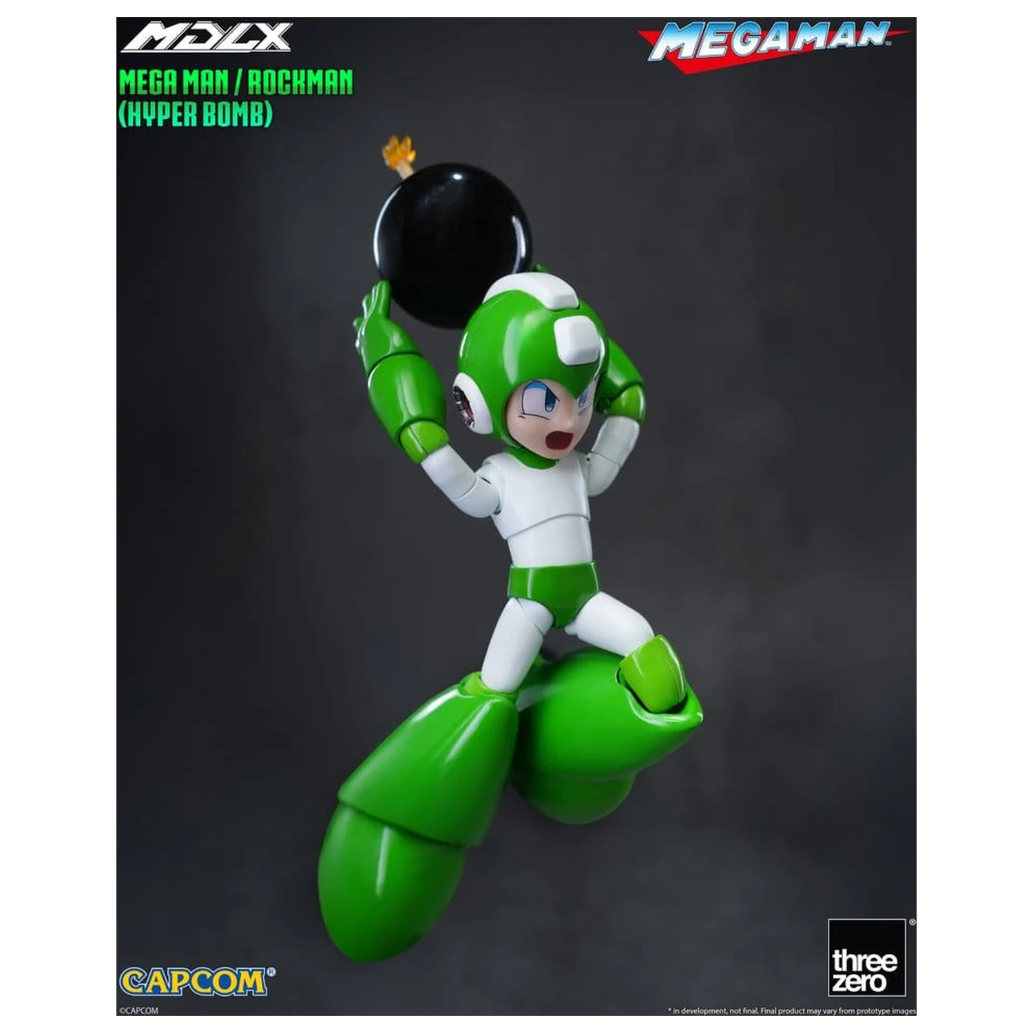 Mega Man MDLX akčná figúrka Mega Man / Rockman (Hyper Bomb) 10 cm produktová fotografia