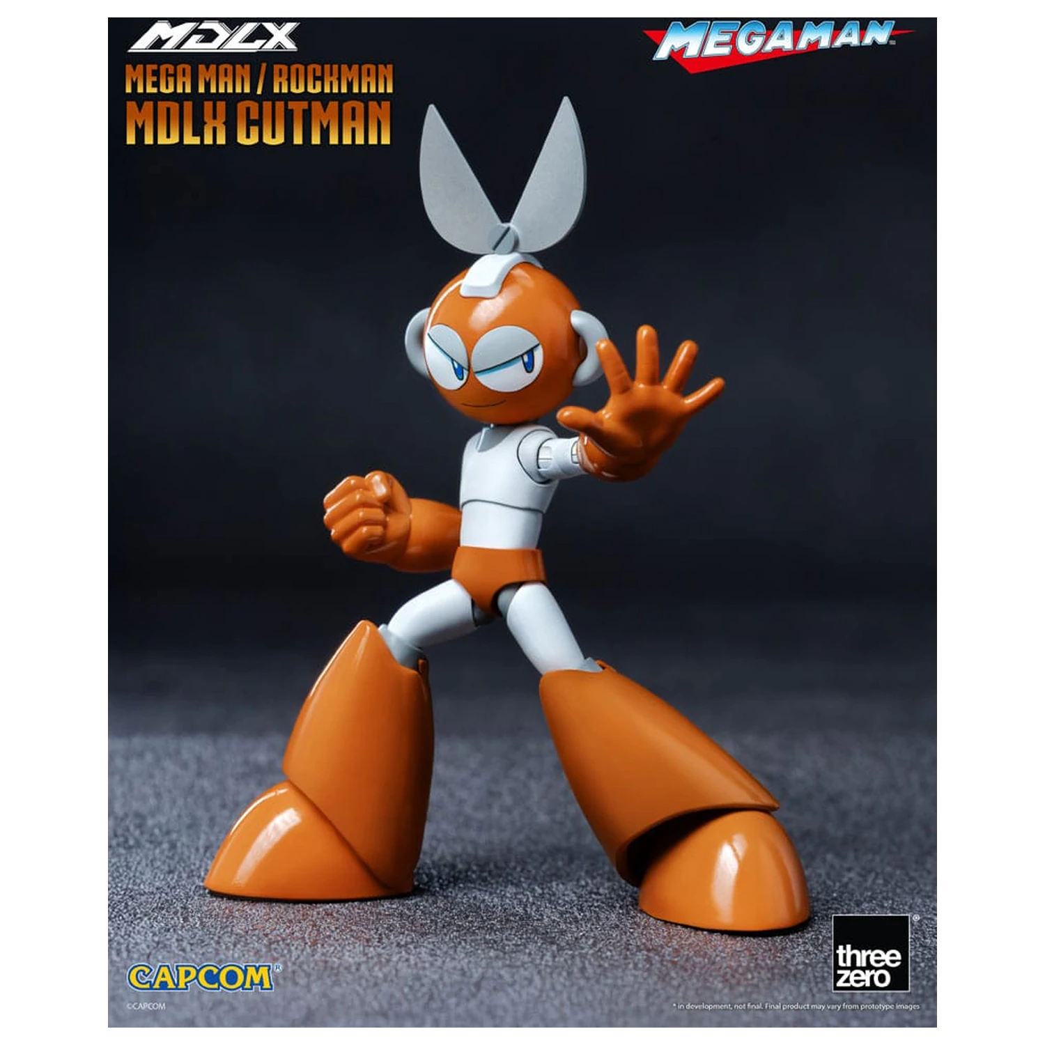 Mega Man MDLX akčná figúrka Rockman / Mega Man Cutman 12 cm produktová fotografia