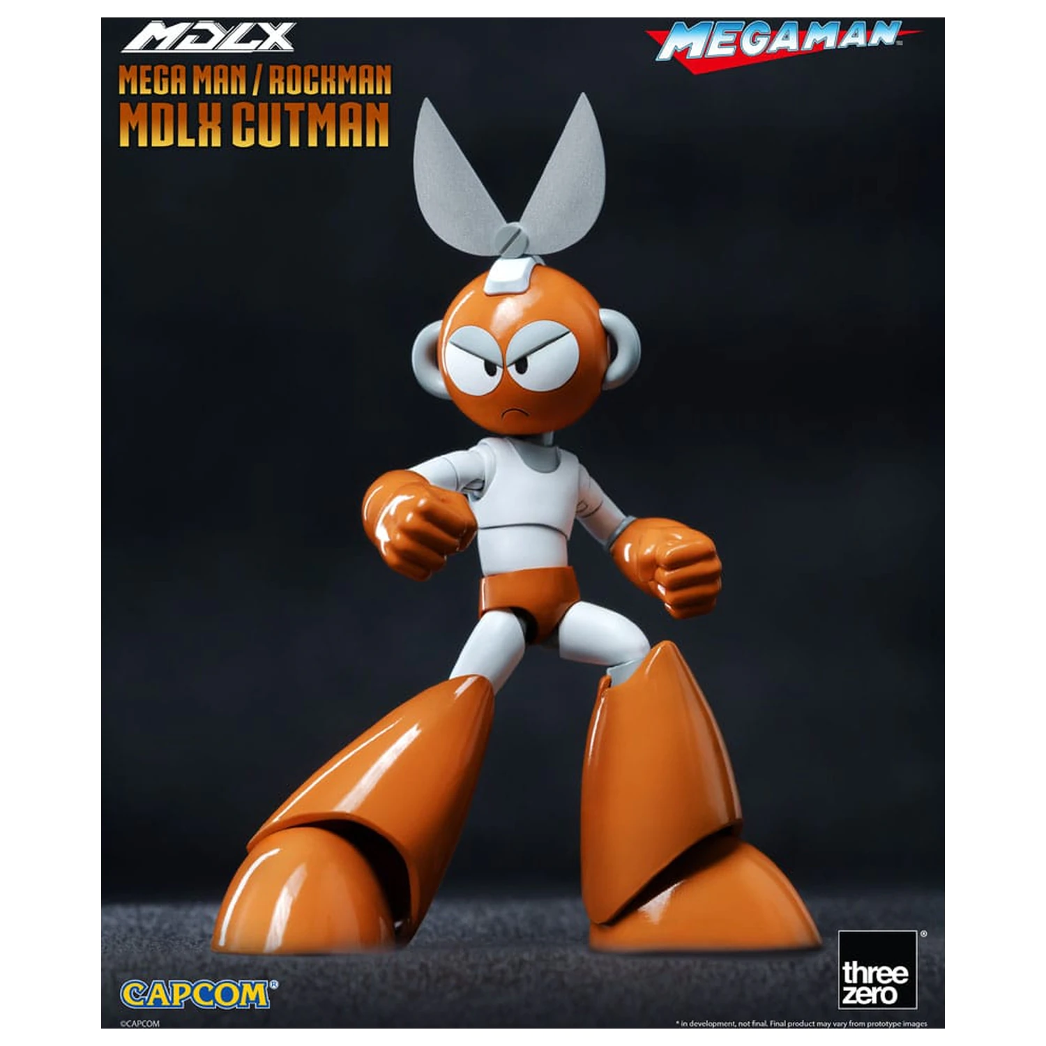 Mega Man MDLX akčná figúrka Rockman / Mega Man Cutman 12 cm produktová fotografia