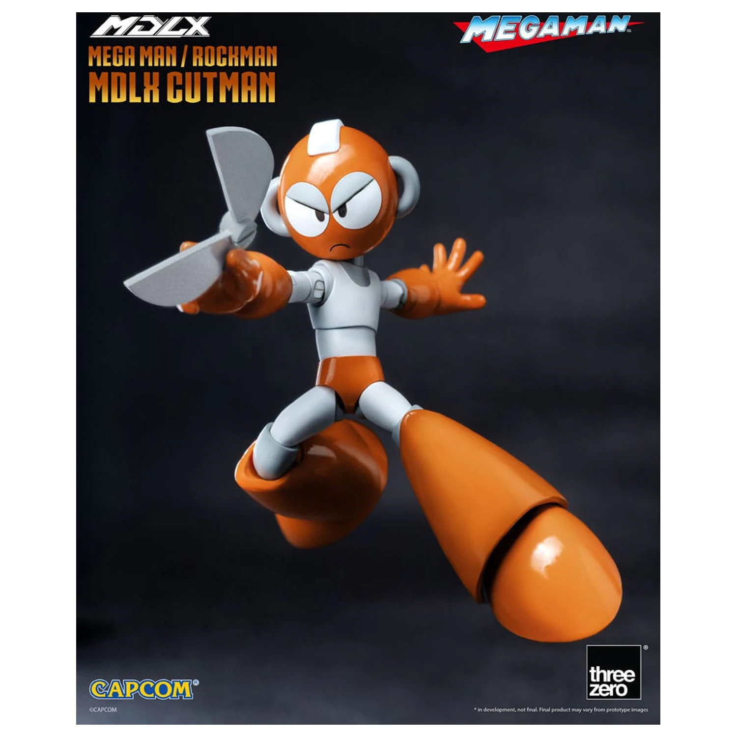 Mega Man MDLX akčná figúrka Rockman / Mega Man Cutman 12 cm produktová fotografia
