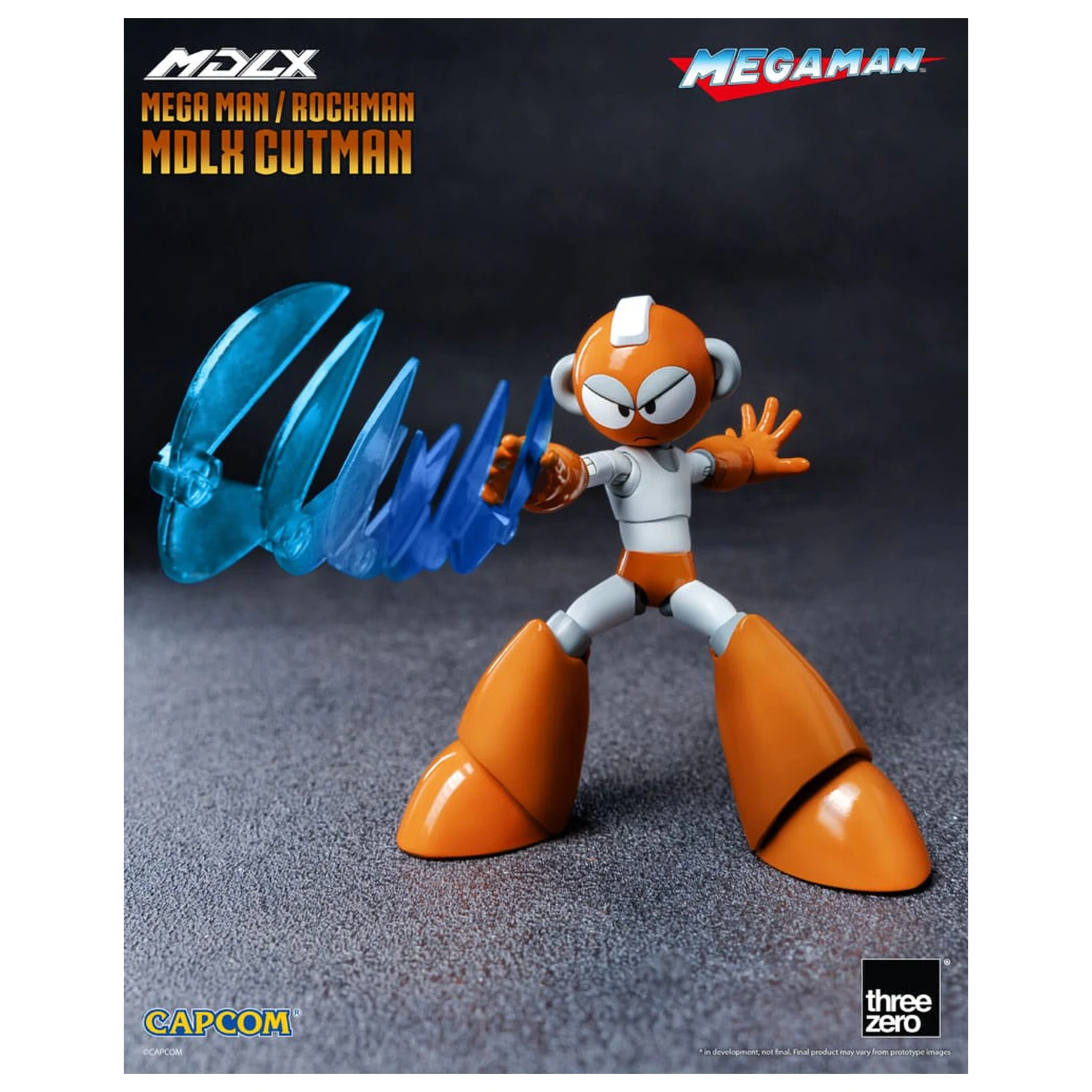 Mega Man MDLX akčná figúrka Rockman / Mega Man Cutman 12 cm produktová fotografia