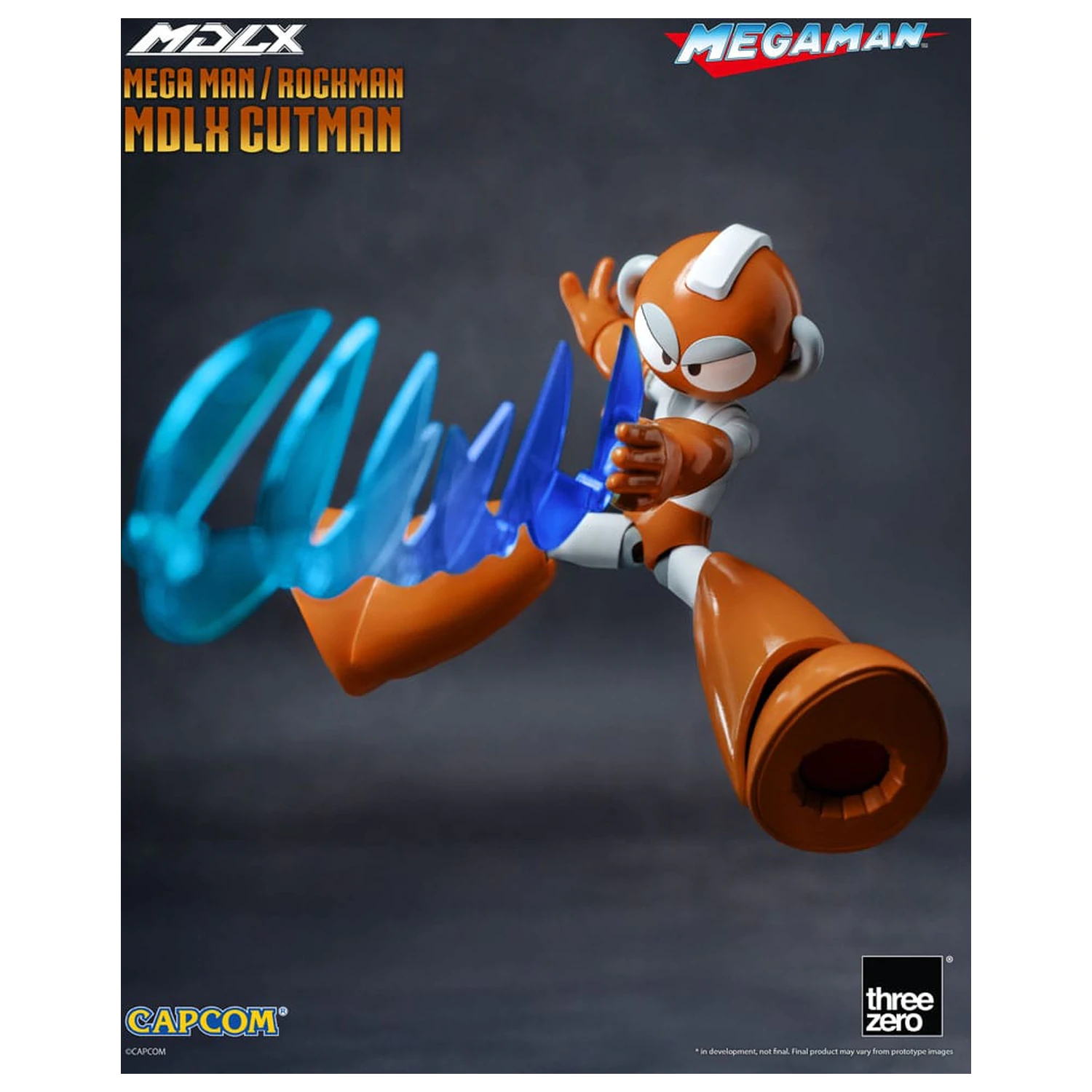 Mega Man MDLX akčná figúrka Rockman / Mega Man Cutman 12 cm produktová fotografia