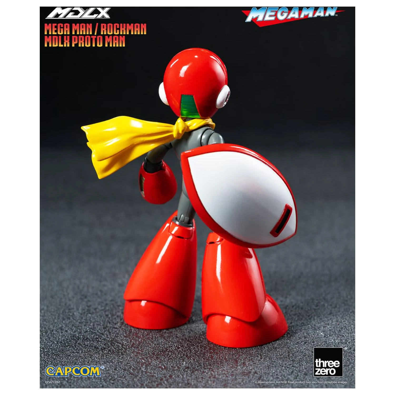 Mega Man MDLX akčná figúrka Rockman / Mega Man Proto Man 10 cm produktová fotografia