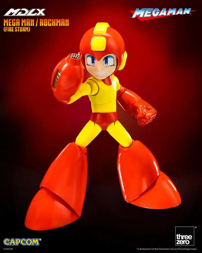 Mega Man MDLX akčná figúrka Mega Man / Rockman (Fire Storm) 10 cm termékfotó