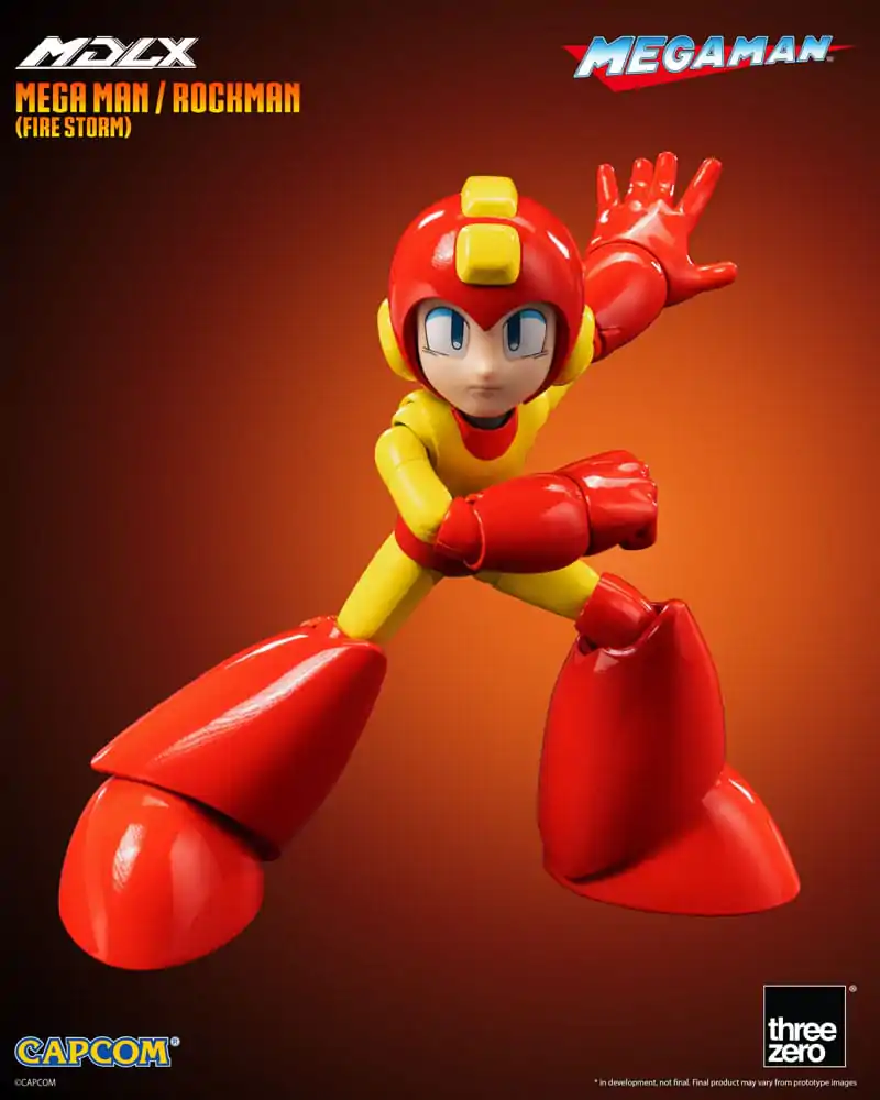 Mega Man MDLX akčná figúrka Mega Man / Rockman (Fire Storm) 10 cm termékfotó