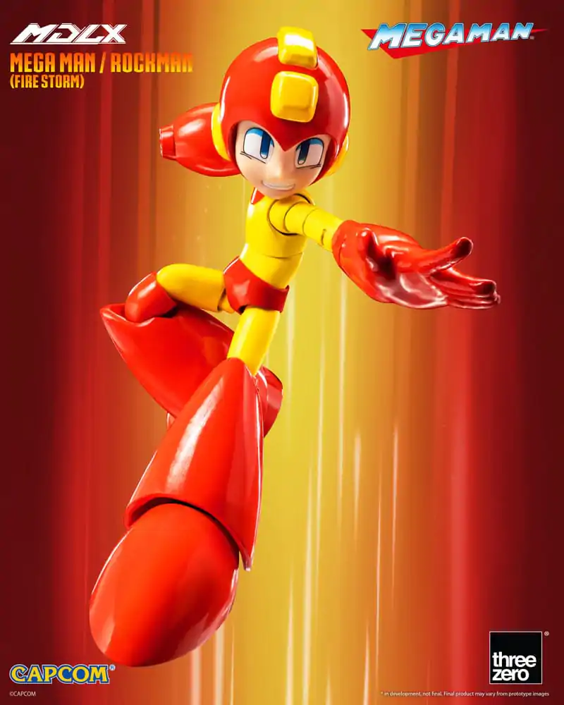 Mega Man MDLX akčná figúrka Mega Man / Rockman (Fire Storm) 10 cm termékfotó