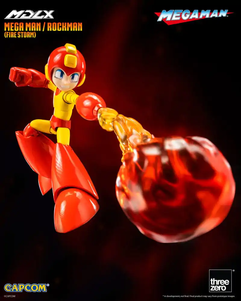 Mega Man MDLX akčná figúrka Mega Man / Rockman (Fire Storm) 10 cm termékfotó