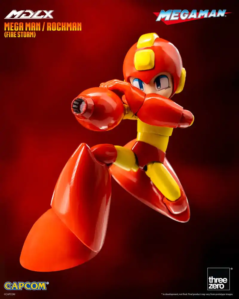 Mega Man MDLX akčná figúrka Mega Man / Rockman (Fire Storm) 10 cm termékfotó