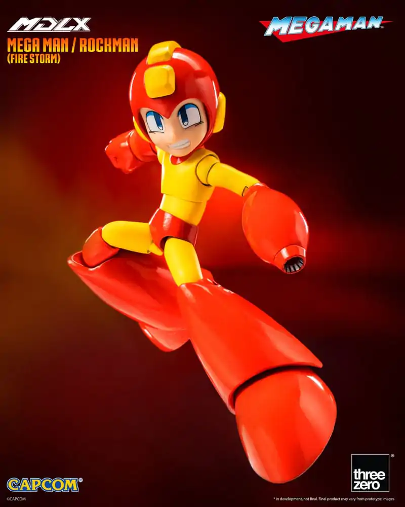 Mega Man MDLX akčná figúrka Mega Man / Rockman (Fire Storm) 10 cm termékfotó