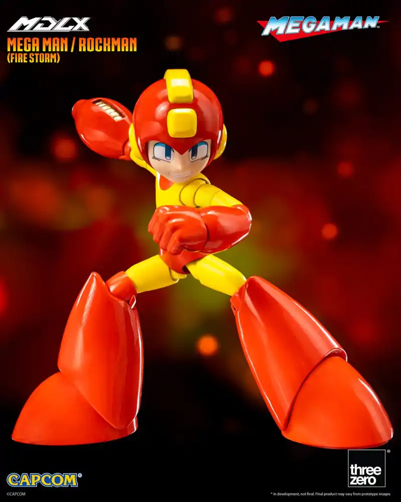 Mega Man MDLX akčná figúrka Mega Man / Rockman (Fire Storm) 10 cm termékfotó