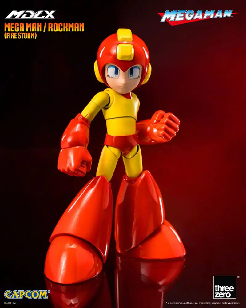 Mega Man MDLX akčná figúrka Mega Man / Rockman (Fire Storm) 10 cm termékfotó