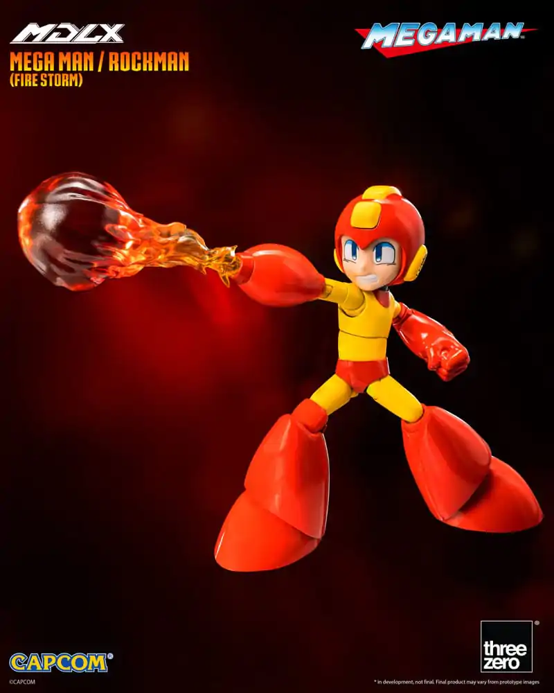 Mega Man MDLX akčná figúrka Mega Man / Rockman (Fire Storm) 10 cm termékfotó