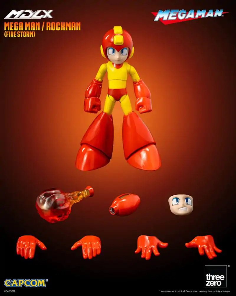 Mega Man MDLX akčná figúrka Mega Man / Rockman (Fire Storm) 10 cm termékfotó