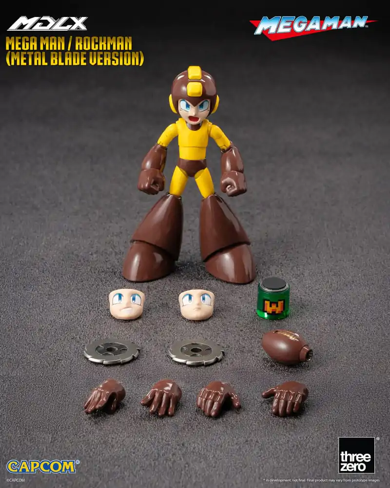 Mega Man MDLX Akčná figúrka Mega Man / Rockman (Metal Blade Version) 10 cm produktová fotografia