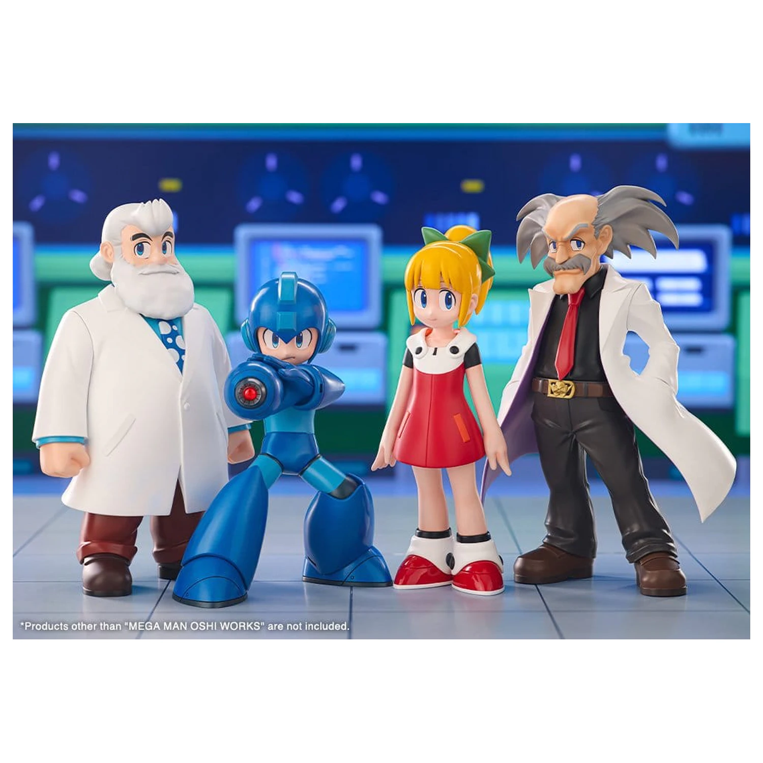 Mega Man Oshi Works PVC figúrka Mega Man 18 cm produktová fotografia