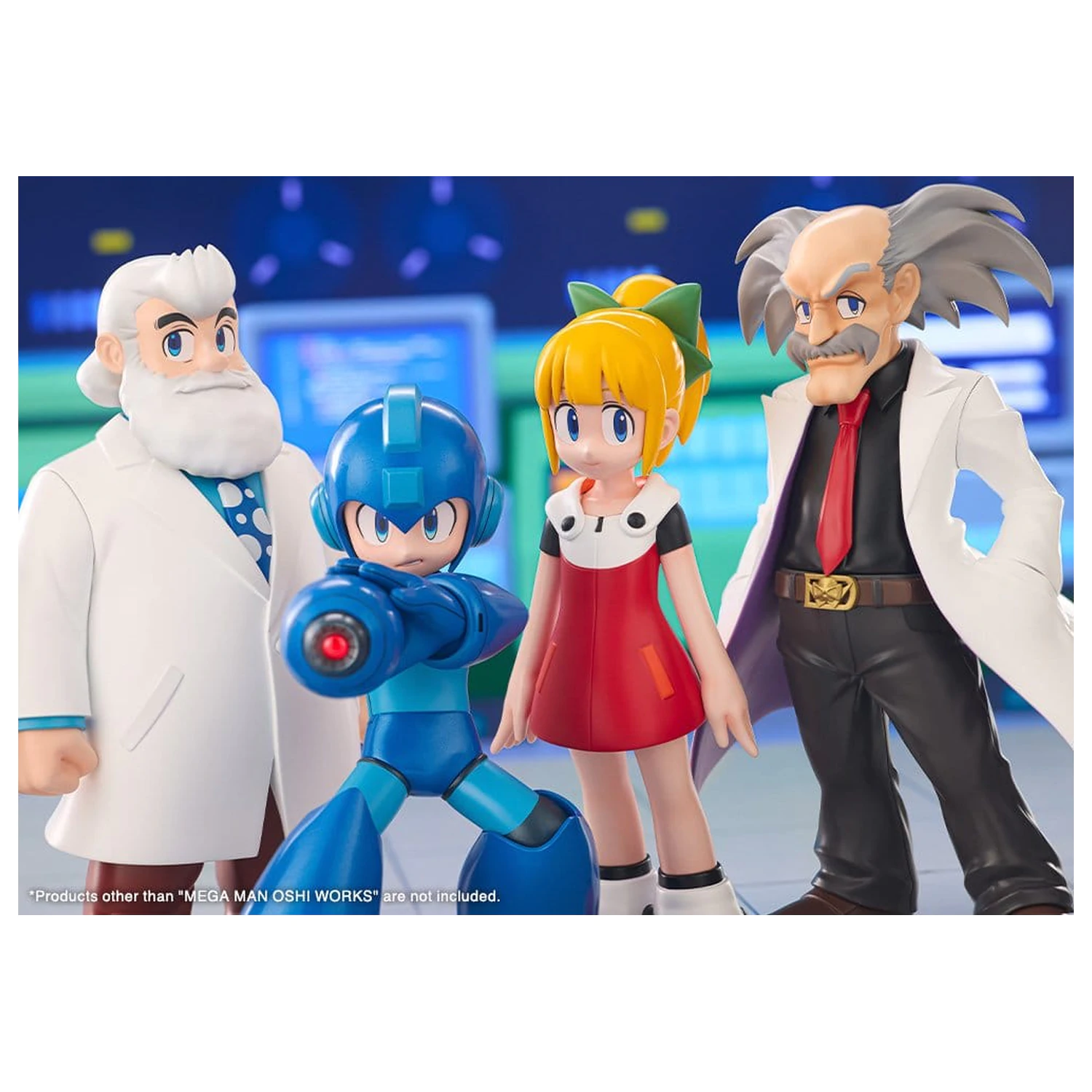 Mega Man Oshi Works PVC figúrka Mega Man 18 cm produktová fotografia