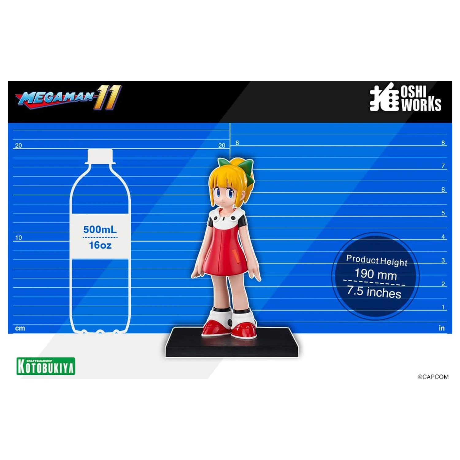 Mega Man Oshi Works PVC figúrka Roll 19 cm produktová fotografia
