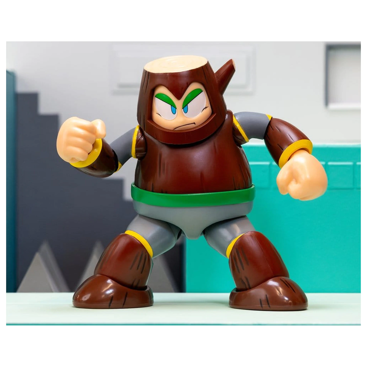 Mega Man Akčná figúrka Wood Man 11 cm produktová fotografia
