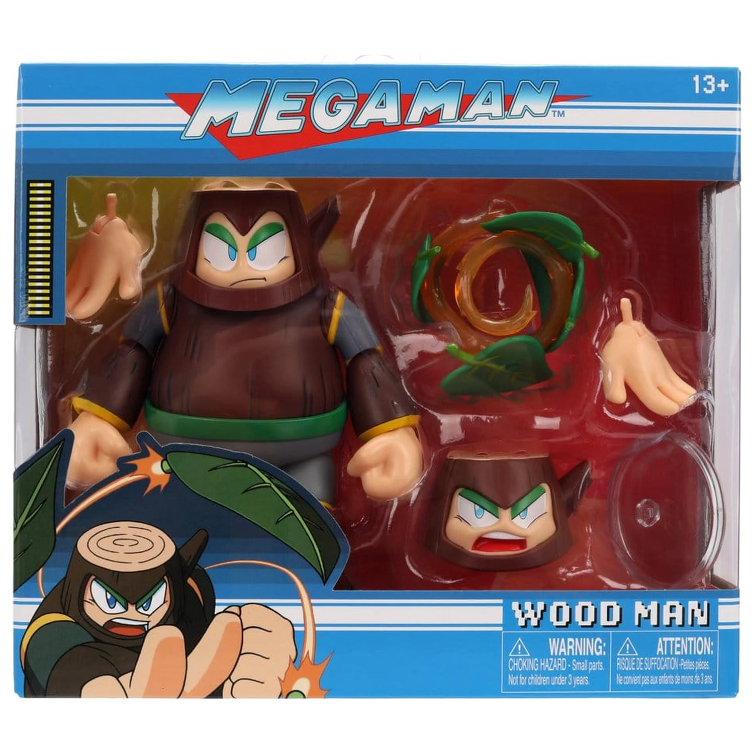 Mega Man Akčná figúrka Wood Man 11 cm produktová fotografia