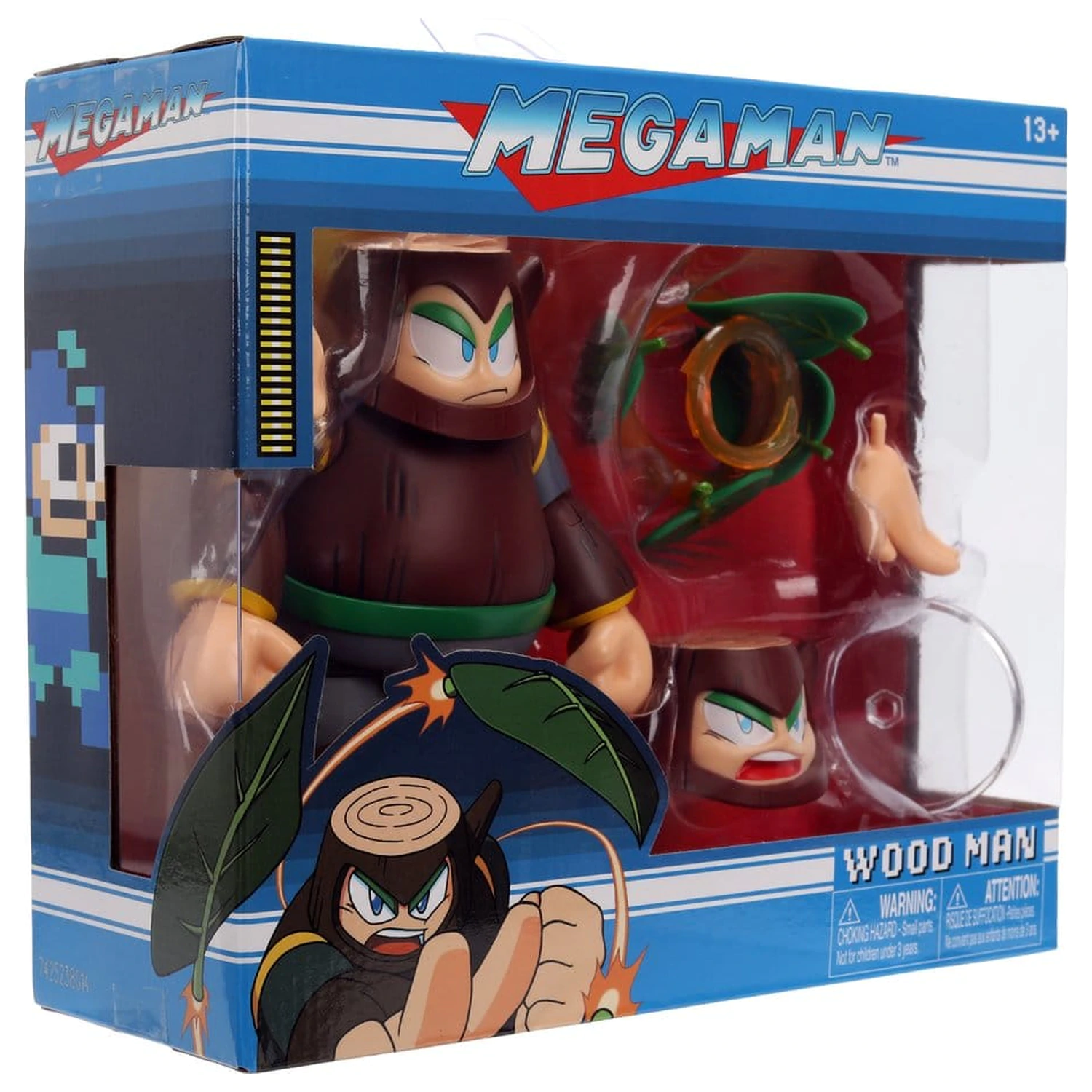 Mega Man Akčná figúrka Wood Man 11 cm produktová fotografia