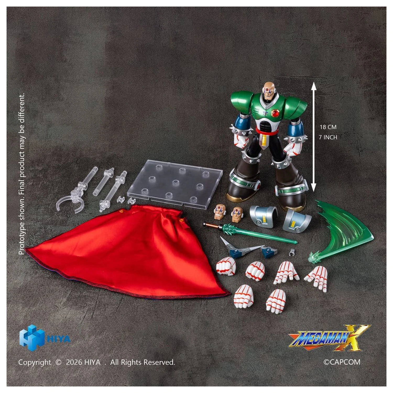 Mega Man X Exquisite Basic Akčná figúrka Sigma 18 cm produktová fotografia