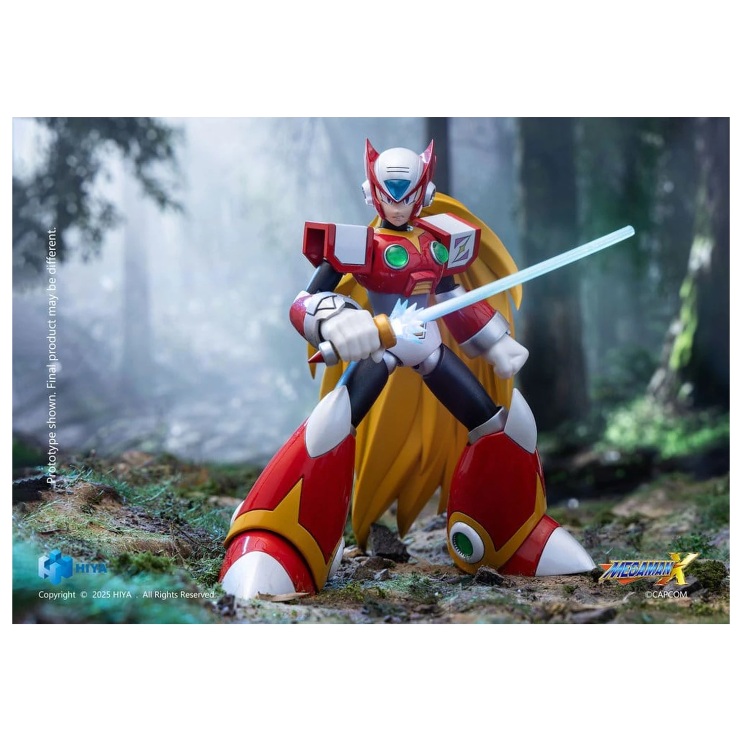 Mega Man X Exquisite Basic Action Figure Zero 15 cm produktová fotografia