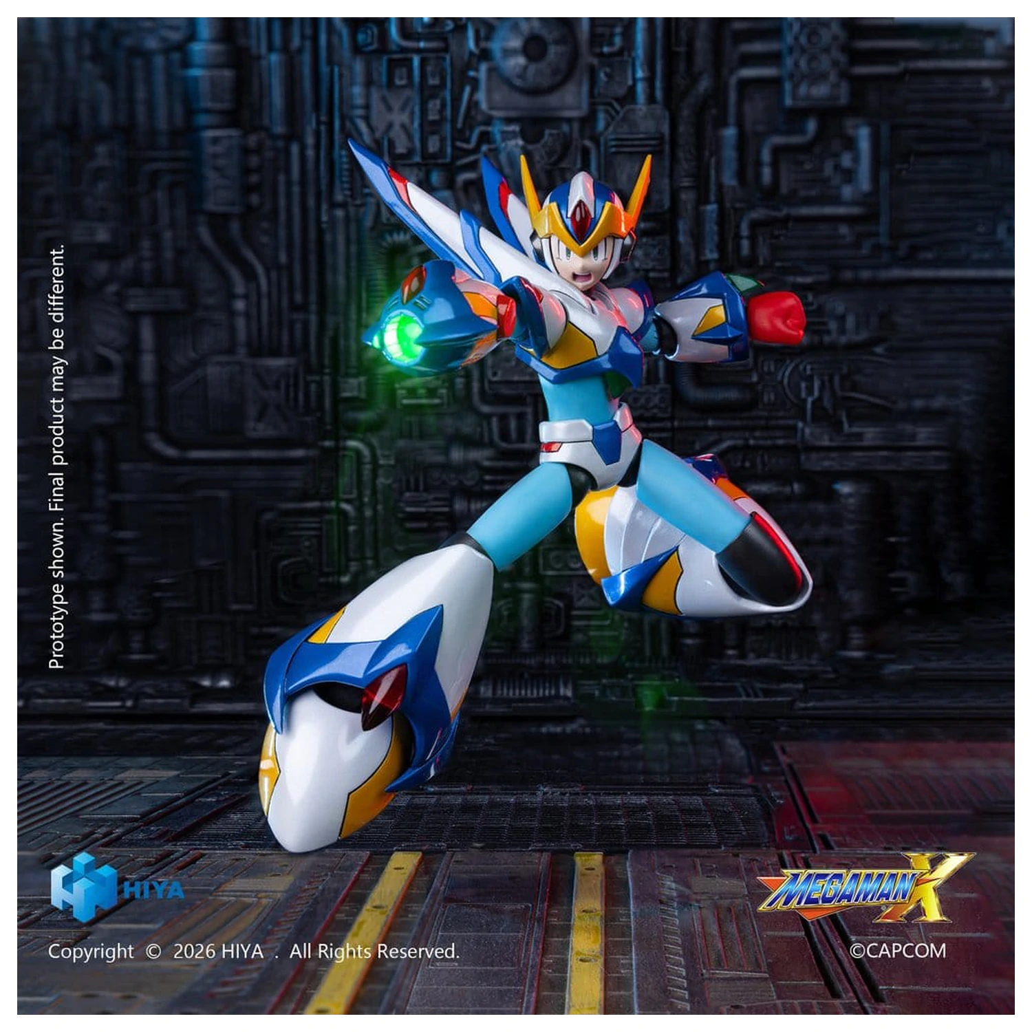 Mega Man X Exquisite Basic Series Akčná figúrka X Falcon Armor Verzia 15 cm produktová fotografia