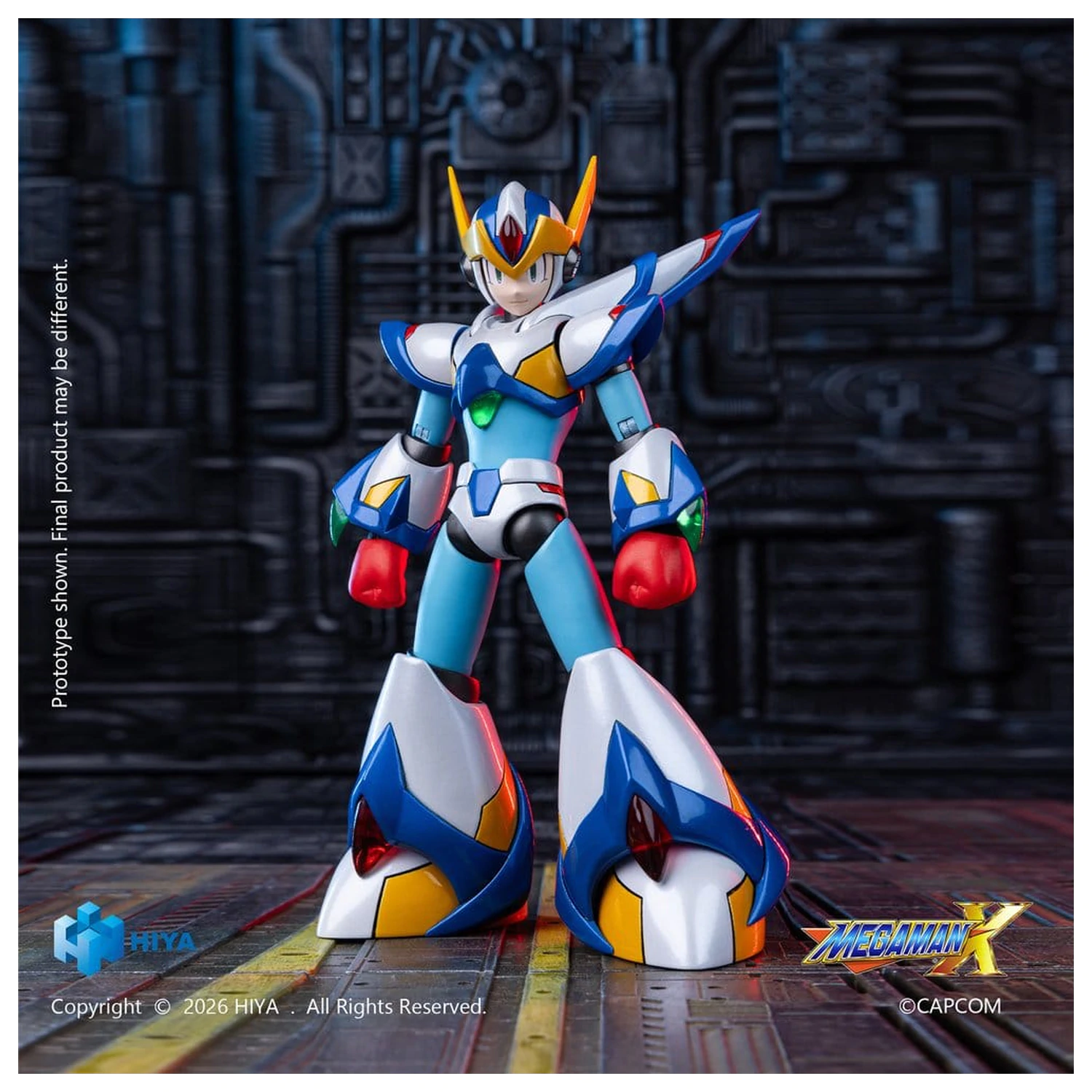 Mega Man X Exquisite Basic Series Akčná figúrka X Falcon Armor Verzia 15 cm produktová fotografia